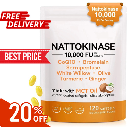 Nattokinase 000 with - nattokinase, mct